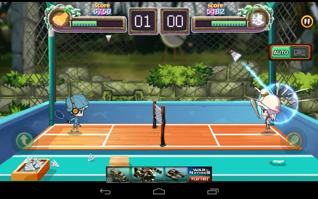 Badminton Star android App screenshot 1